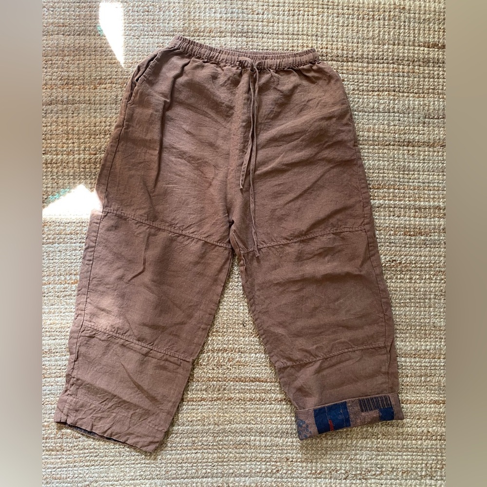 BARREL CUT COTTON PANT SZ M/L